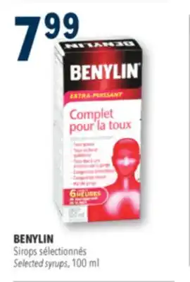 Familiprix BENYLIN, Selected syrups, 100 ml offer
