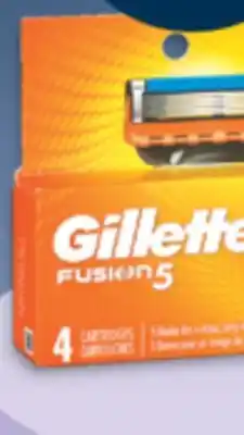 Familiprix GILLETTE, Selected cartridges or razors offer