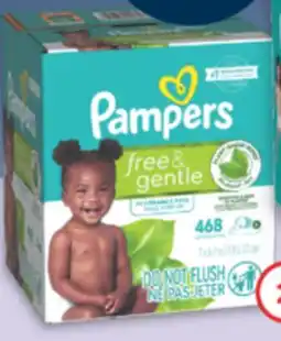 Familiprix PAMPERS, Wipes, recharges selected refills offer