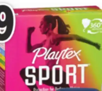Familiprix PLAYTEX, Tampons, selected sizes offer