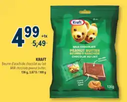 Familiprix KRAFT, Milk chocolate peanut butter, 136 g offer