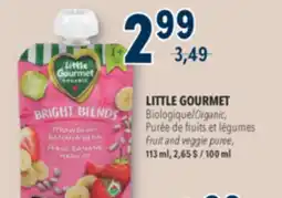 Familiprix LITTLE GOURMET, Fruit and veggie puree, 113 ml offer