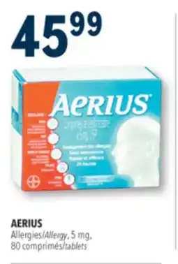 Familiprix AERIUS, Allergy, 5 mg, 80 tablets offer