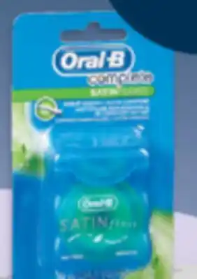 Familiprix Oral-B Complete mint satin floss 50m offer