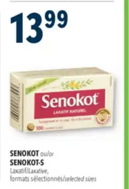 Familiprix SENOKOT Laxative, selected sizes offer