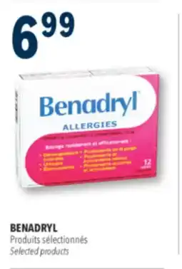 Familiprix BENADRYL Selected products offer