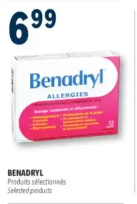 Familiprix BENADRYL Selected products offer