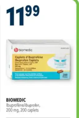 Familiprix BIOMEDIC, Ibuprofen, 200 mg, 200 caplets offer