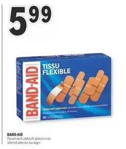 Familiprix BAND-AID, Selected adhesive bandages offer