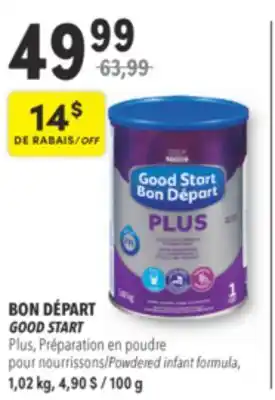 Familiprix GOOD START, Plus, Powdered infant formula, 1,02 kg offer