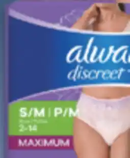 Familiprix Always Discreet underwear Maximum L 17un offer