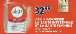 Familiprix ALIGN, Probiotic, Double action pour Women's dual action, 28 capsules offer