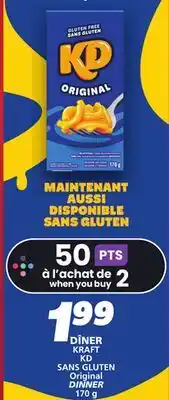 IGA KRAFT DINNER offer