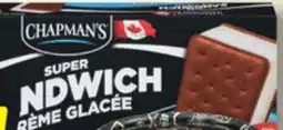 IGA CHAPMAN'S ICE CREAM offer
