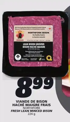 IGA NORTHFORK FRESH LEAN MINCED BISON offer