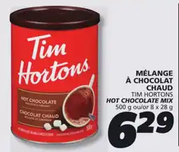IGA TIM HORTONS HOT CHOCOLATE MIX offer