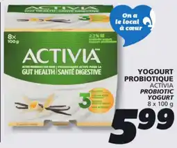 IGA ACTIVIA PROBIOTIC YOGURT offer