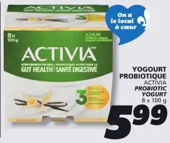IGA ACTIVIA PROBIOTIC YOGURT offer