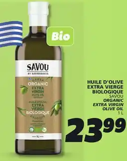 IGA SAVOU ORGANIC EXTRA VIRGIN OLIVE OIL offer