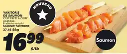 IGA C'EST PRÊT! À CUIRE SALMON YAKITORIS offer