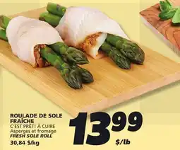 IGA C'EST PRÊT! À CUIRE FRESH SOLE ROLL offer
