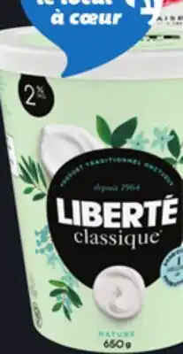 IGA LIBERTÉ YOGURT offer