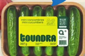 IGA SEEDLESS MINI CUCUMBERS offer