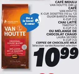 IGA VAN HOUTTE (340 g), VAN HOUTTE K-CUP, DOSETTES (10 or 12) or BARISTA PRIMA K-CUP (12) offer