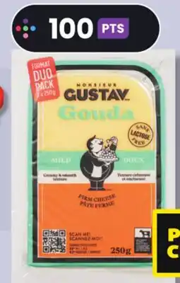 IGA MONSIEUR GUSTAV CHEESE offer