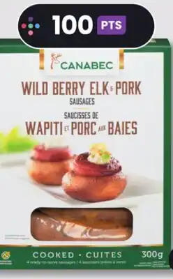 IGA CANABEC FRESH COOKED SAUSAGES offer