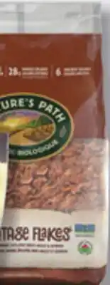 IGA NATURE'S PATH QI'A (225 g) ORGANIC CEREAL OR GRANOLA offer