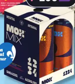 IGA MOX MOCKTAIL OR ALCOHOLIC MALT BEVERAGE offer