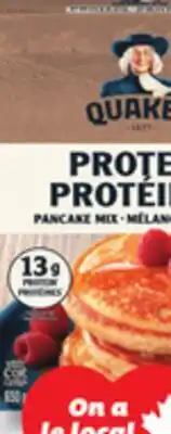 IGA QUAKER PANCAKE MIX offer