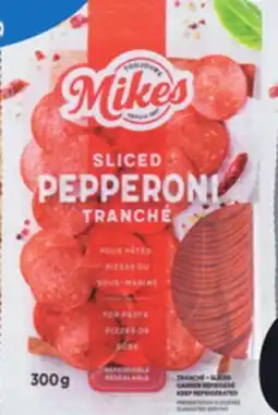IGA MIKES SLICED PEPPERONI offer
