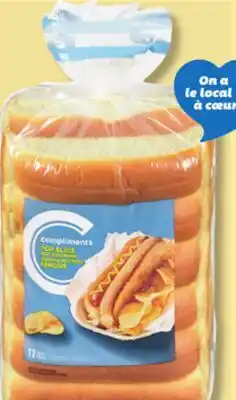 IGA COMPLIMENTS BAGELS, TORTILLAS, HAMBURGER, HOT-DOG OR SAUSAGE BUNS offer