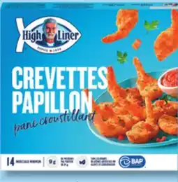 IGA HIGH LINER FROZEN BREADED FISH FILLETS OR STICKS OR BREADED SHRIMP offer