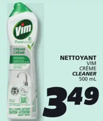 IGA VIM CRÈME CLEANER offer