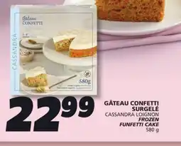 IGA CASSANDRA LOIGNON FROZEN FUNFETTI CAKE offer