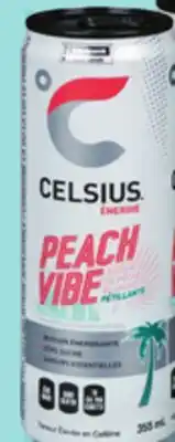 IGA CELSIUS CAFFEINATED ENERGY DRINK offer