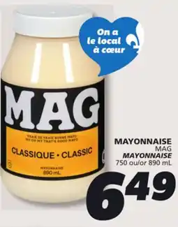 IGA MAG MAYONNAISE offer