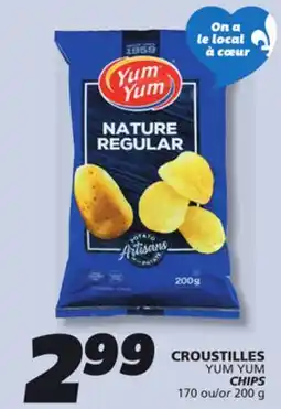 IGA YUM YUM CHIPS offer
