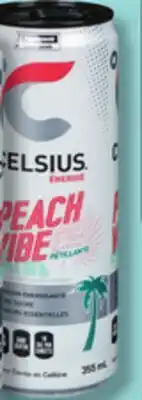 IGA CELSIUS ÉNERGIE CAFFEINATED ENERGY DRINK offer
