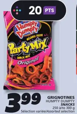 IGA HUMPTY DUMPTY SNACKS offer