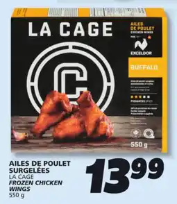 IGA LA CAGE FROZEN CHICKEN WINGS offer