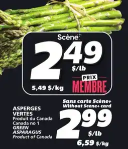 IGA GREEN ASPARAGUS offer