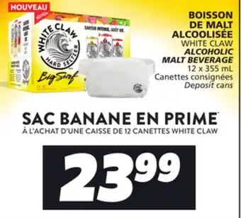 IGA WHITE CLAW ALCOHOLIC MALT BEVERAGE offer