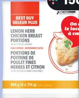 IGA VALEUR PLUS CHICKEN BREAST PORTIONS offer