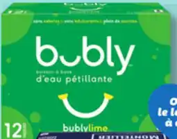 IGA BUBLY CARBONATED NATURAL SPRING WATER OR WATER-BASED SPARKLING DRINK offer