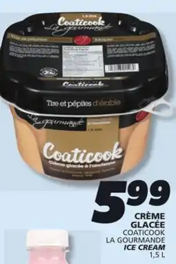 IGA COATICOOK LA GOURMANDE ICE CREAM offer