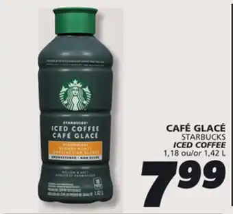 IGA STARBUCKS ICED COFFEE offer